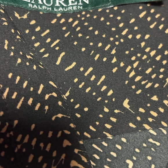 Ralph Lauren Black and Patterned Blouse - Picture 4 of 5